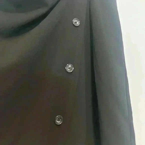 Torrid Womens Mini Scuba Wrap Skirt Plus Size 1X Black - Picture 3 of 7